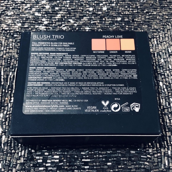NWT Authentic Anastasia Beverly Hills Blush Trio - Picture 4 of 5